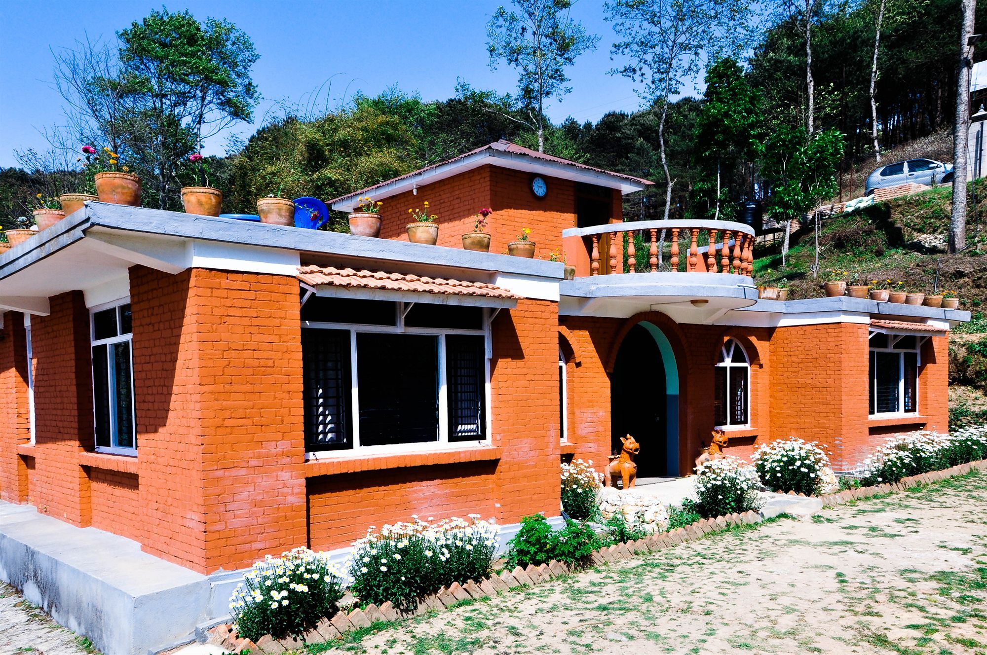 Hotel Mount Paradise Nagarkot Bagian luar foto