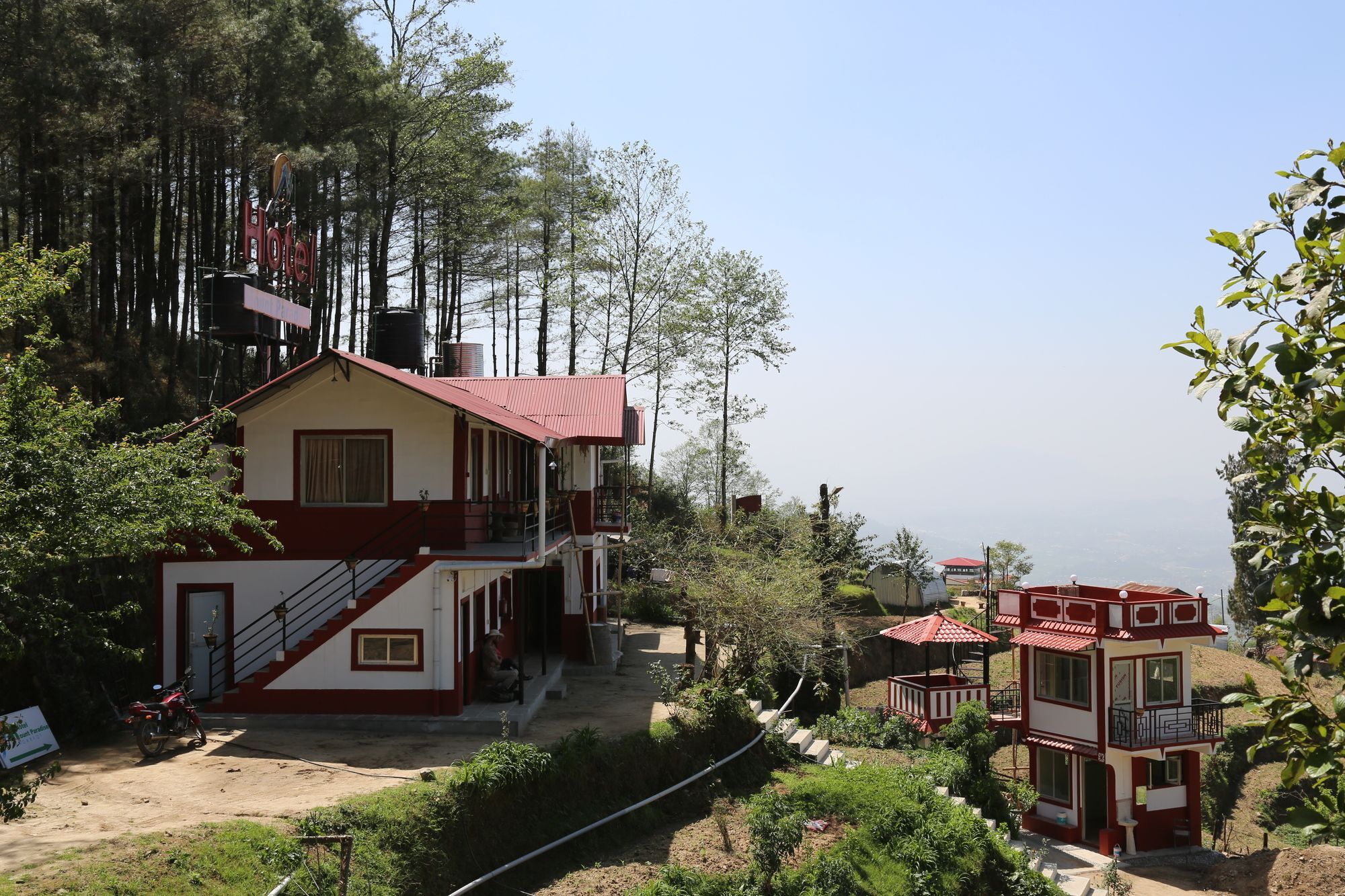 Hotel Mount Paradise Nagarkot Bagian luar foto