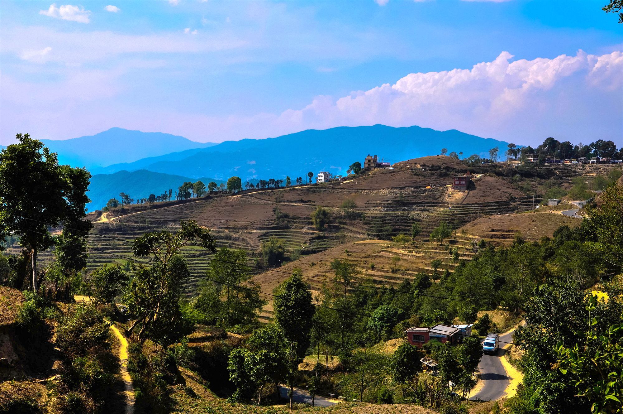 Hotel Mount Paradise Nagarkot Bagian luar foto