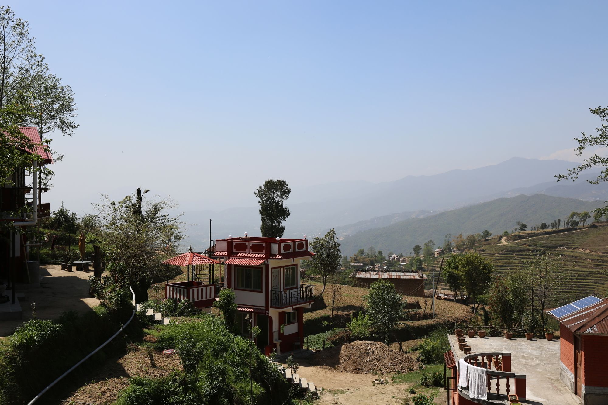 Hotel Mount Paradise Nagarkot Bagian luar foto